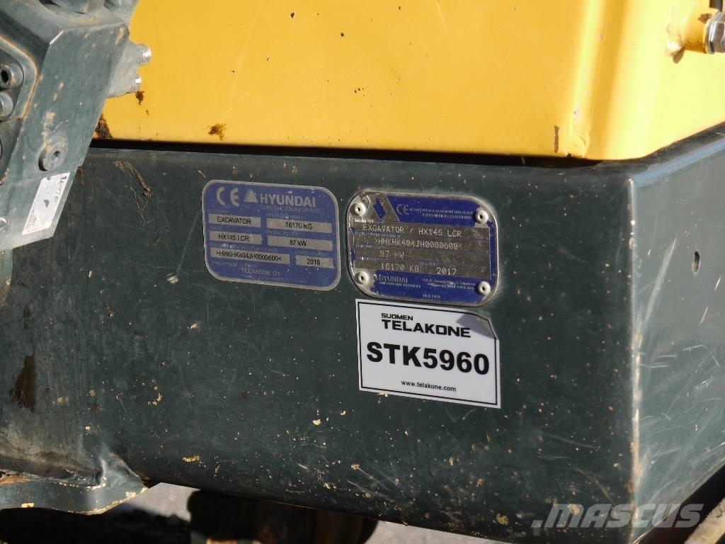 Hyundai HX 145 LCRD Crawler Excavators