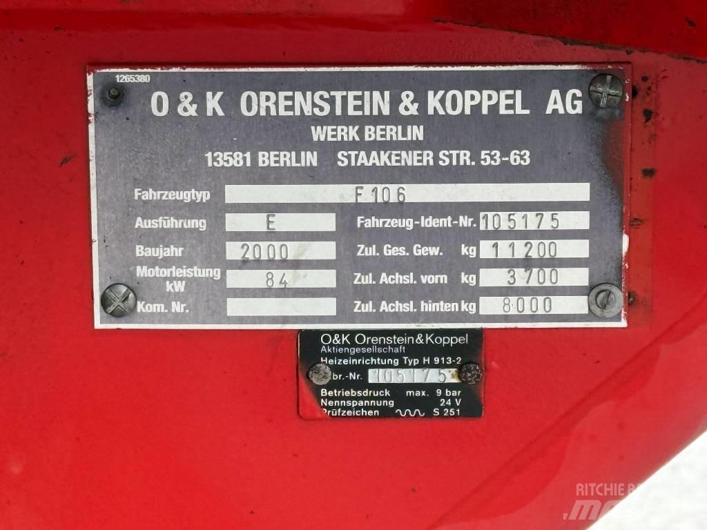 O&K F 106 Motor Graders