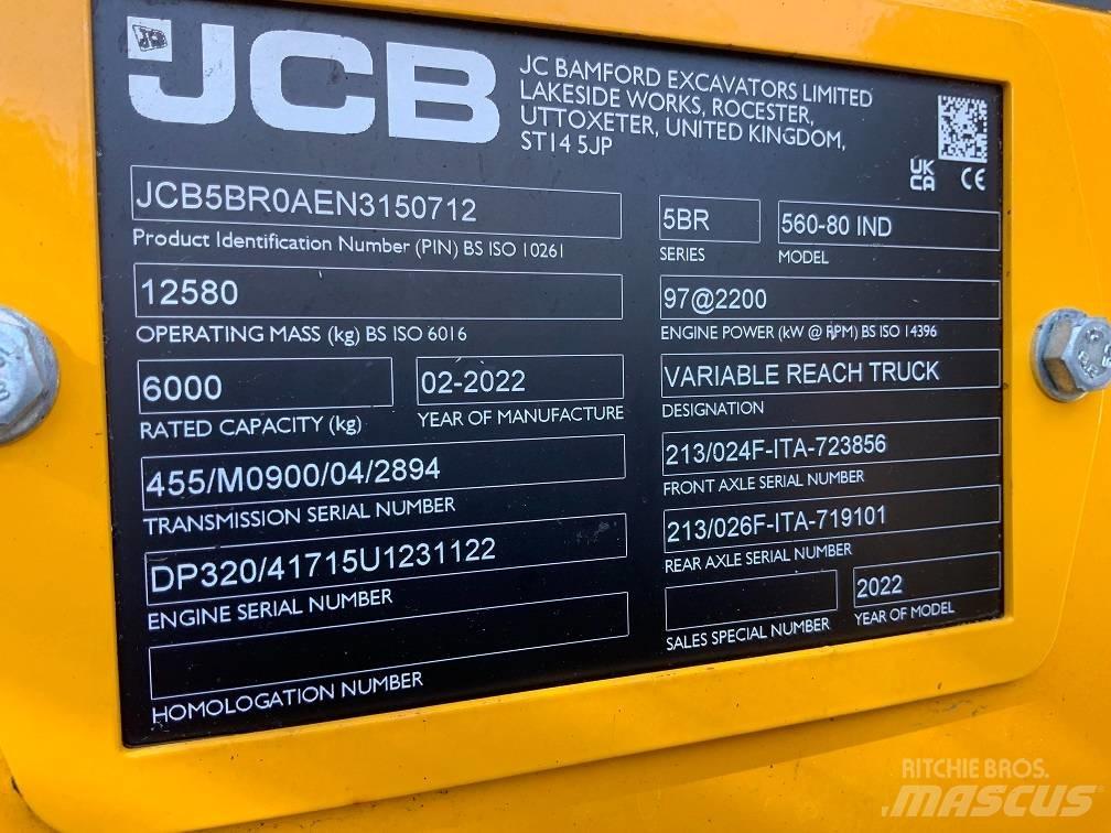 JCB 560-80 Telescopic Handlers