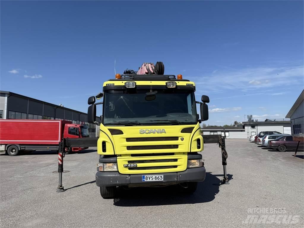 Scania P420 8X2 Boom / Crane / Bucket Trucks
