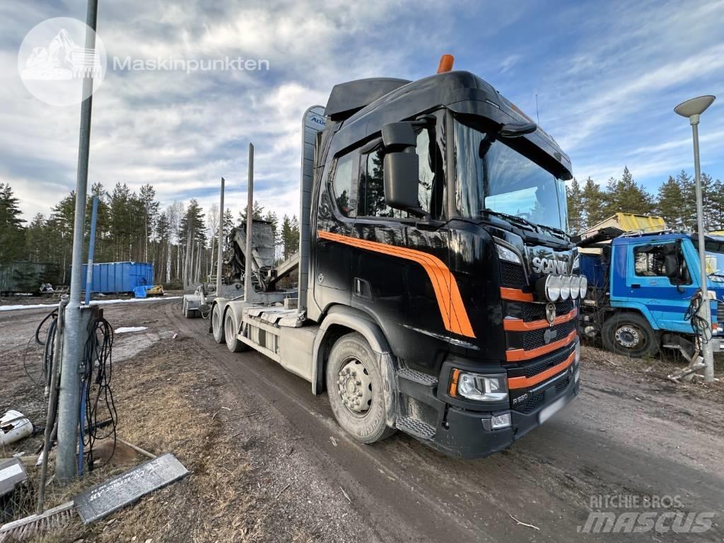 Scania R 650 Ekipage Log trucks