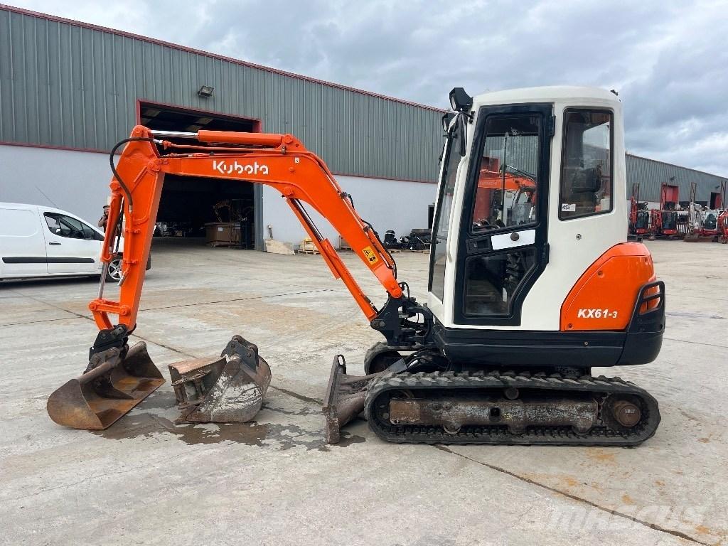 Kubota KX 61-3 Mini Excavators <7t (Mini Diggers)