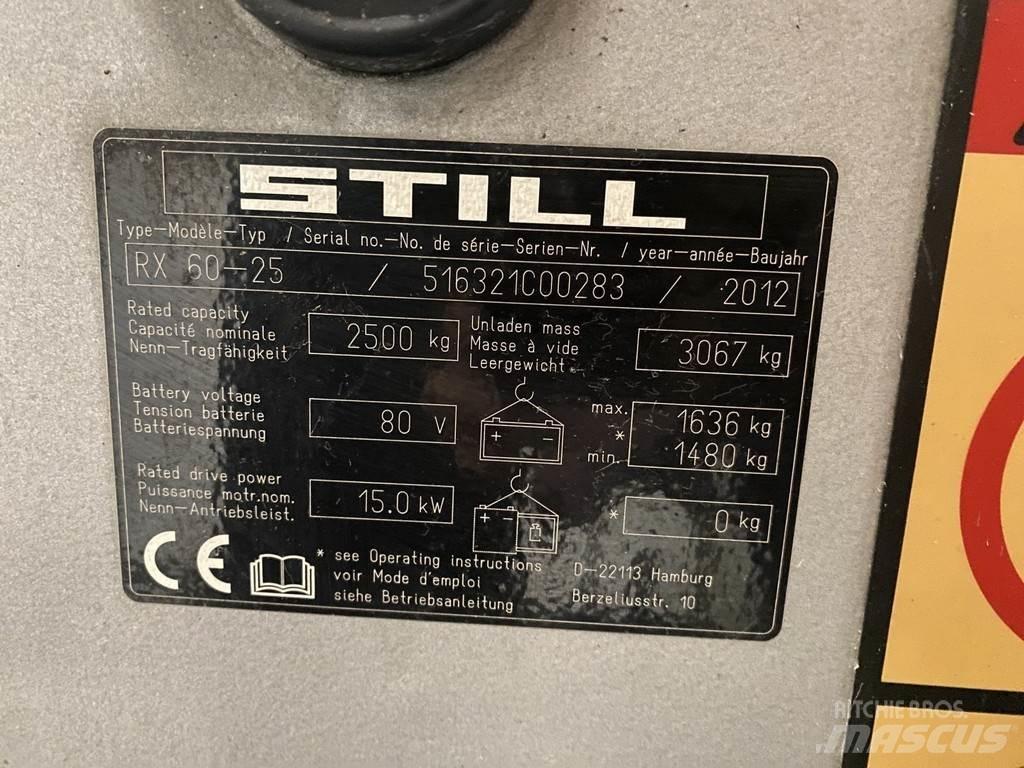 Still RX60-25 Electric Forklifts