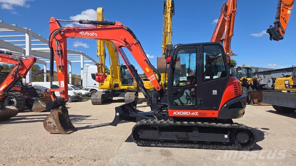 Kubota KX 080-4 Mini excavators  7t - 12t