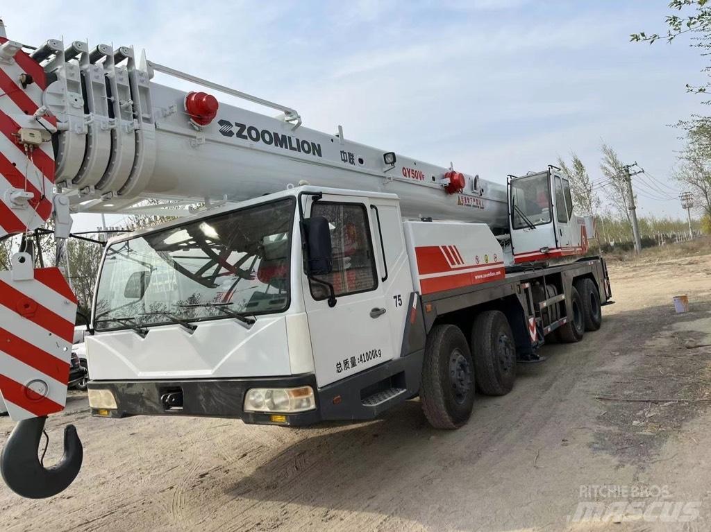 Zoomlion QY50V Mobile and all terrain cranes