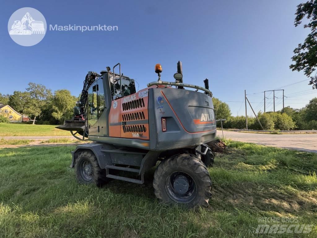 Atlas 160 W Wheeled excavators