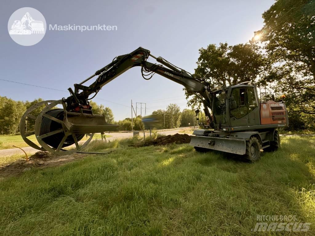 Atlas 160 W Wheeled excavators