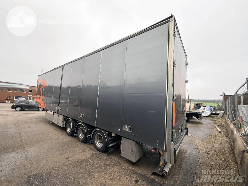 Limetec PPU 342 Box body semi-trailers
