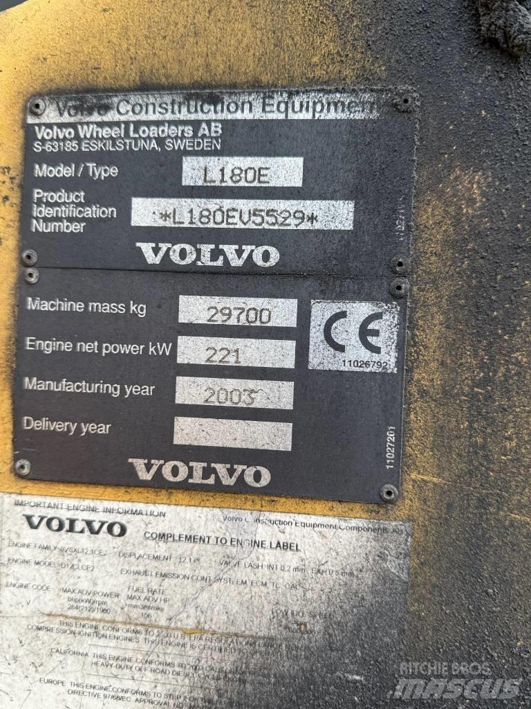 Volvo L 180 E Wheel Loaders
