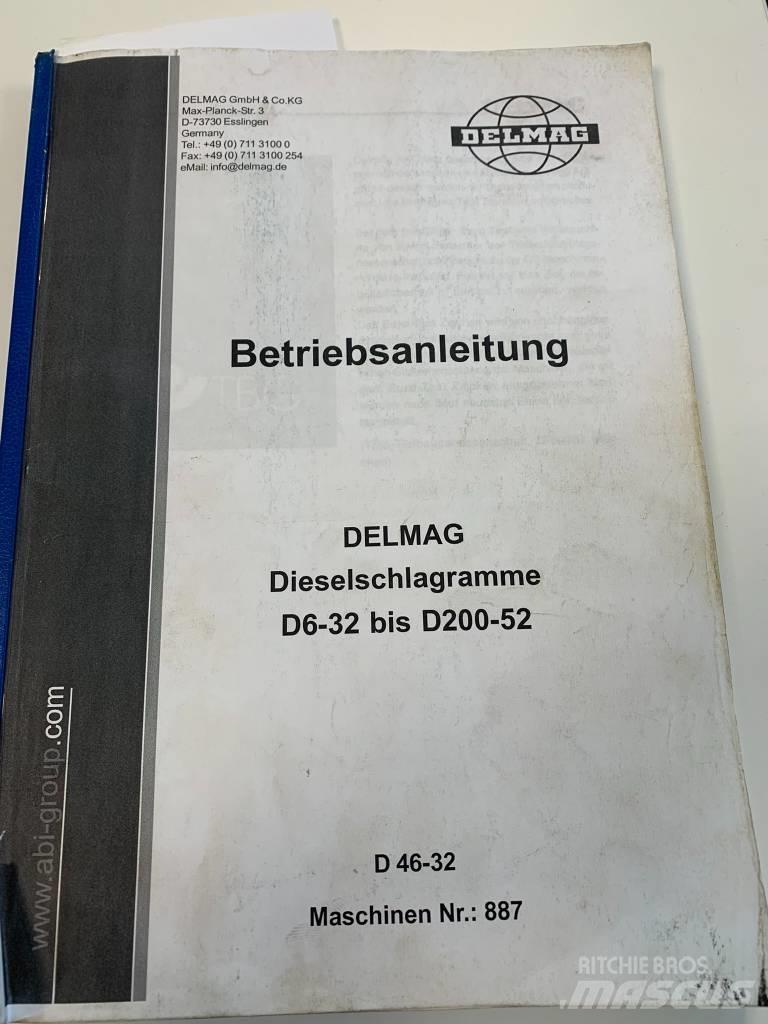 Delmag D46-32 Diesel pile hammers