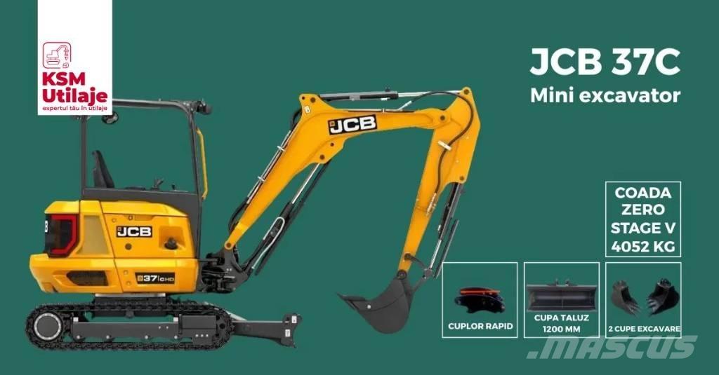 JCB 37C Mini Excavators <7t (Mini Diggers)