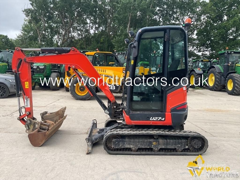 Kubota U 27-4 Mini Excavators <7t (Mini Diggers)