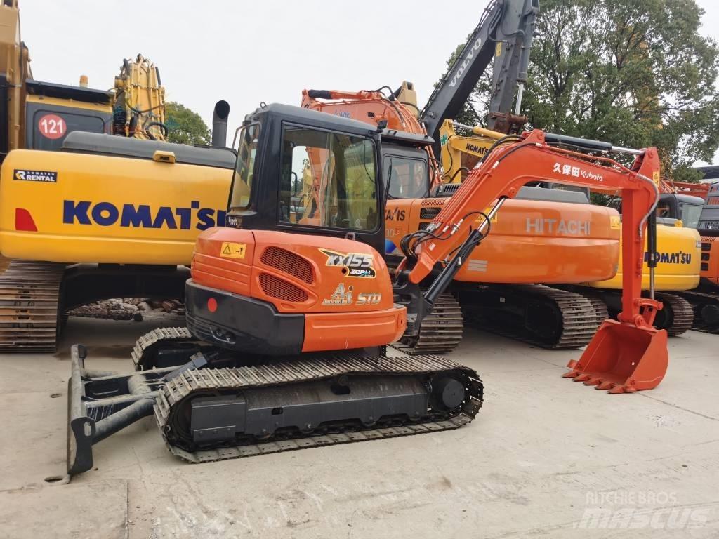 Kubota KX 155 Mini Excavators <7t (Mini Diggers)
