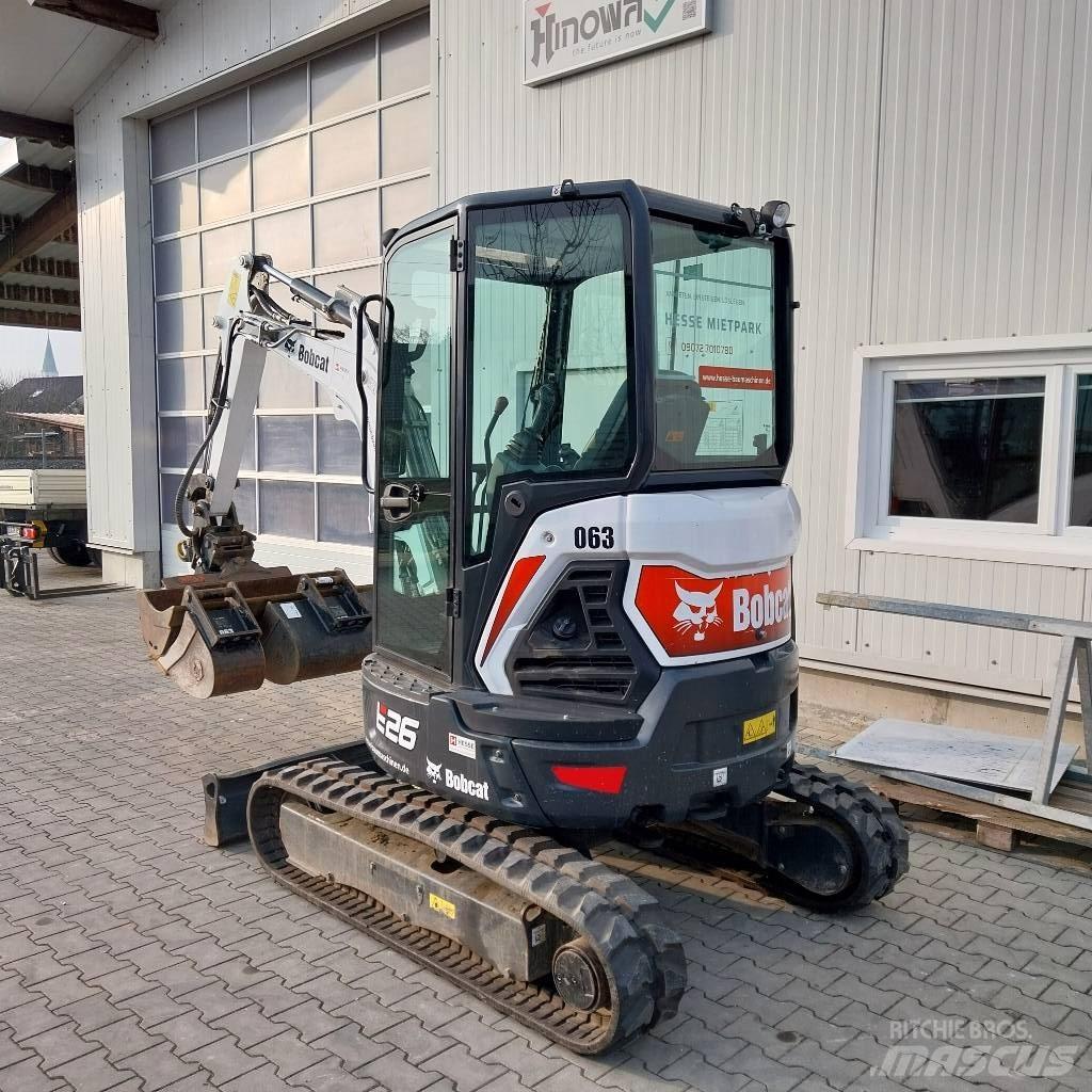 Bobcat E 26 Kabine Mini Excavators <7t (Mini Diggers)