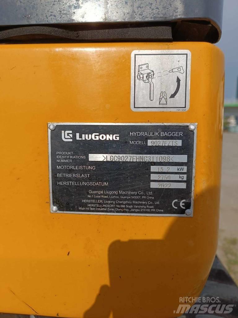 LiuGong 9027 FZTS Mini Excavators <7t (Mini Diggers)