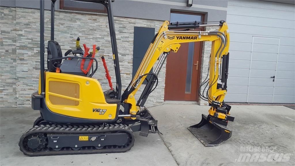 Yanmar Vio 17 Mini Excavators <7t (Mini Diggers)