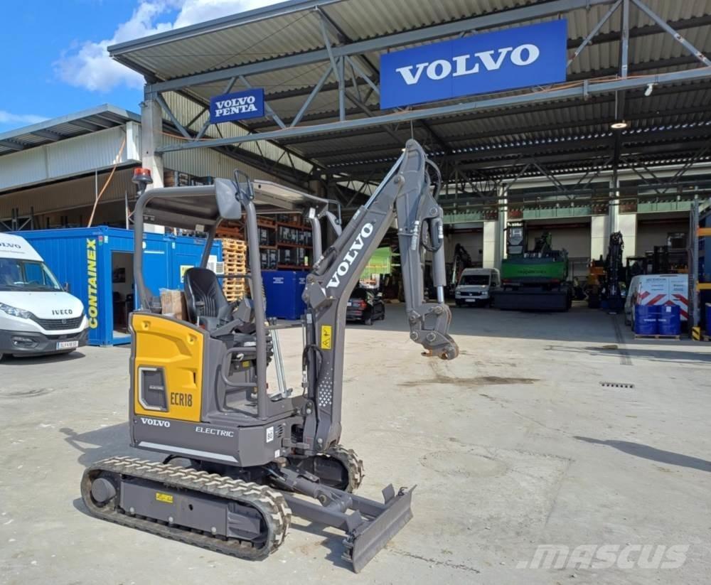 Volvo JECR18E Mini Excavators <7t (Mini Diggers)