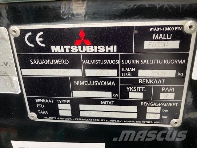 Mitsubishi FD35N Diesel Forklifts
