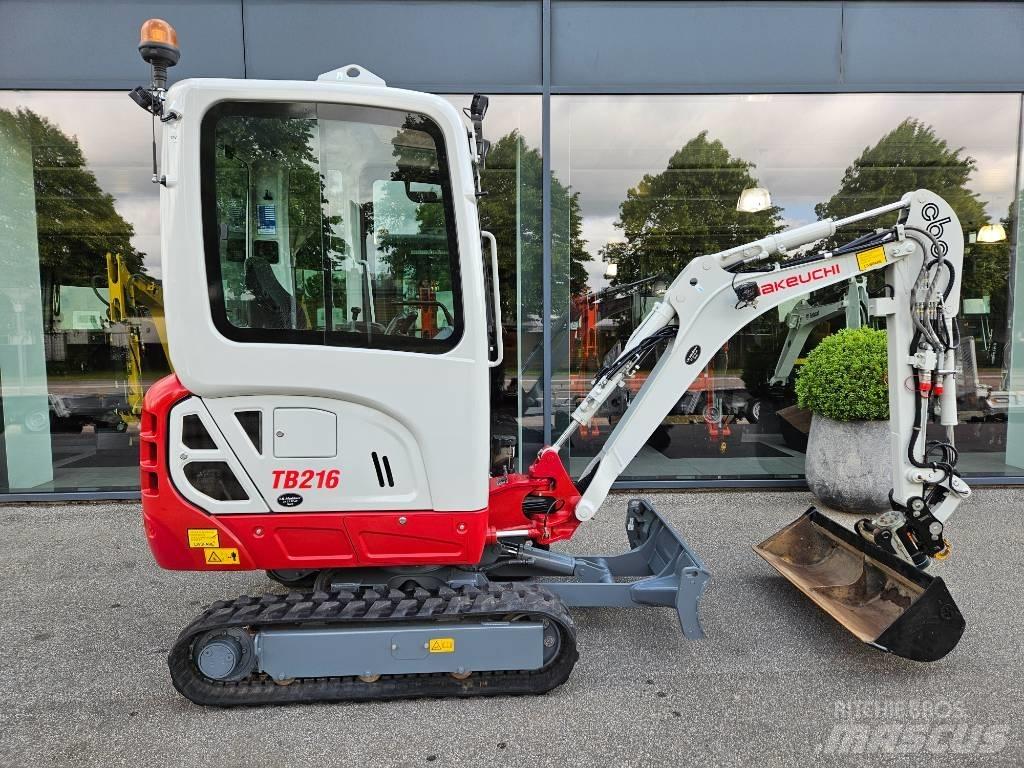 Takeuchi TB 216 Mini Excavators <7t (Mini Diggers)