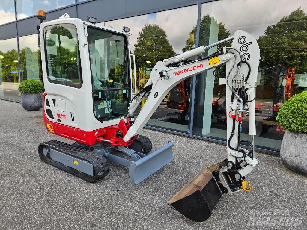 Takeuchi TB 216 Mini Excavators <7t (Mini Diggers)