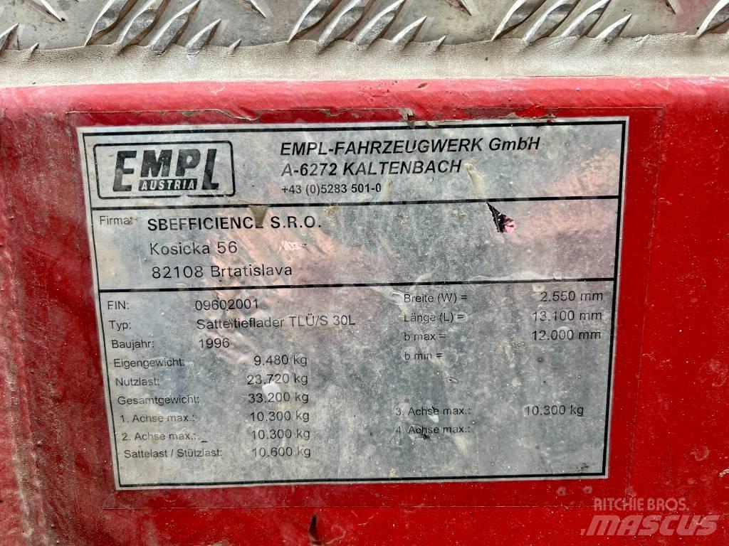 Empl Tlus 30l Lowboy trailer
