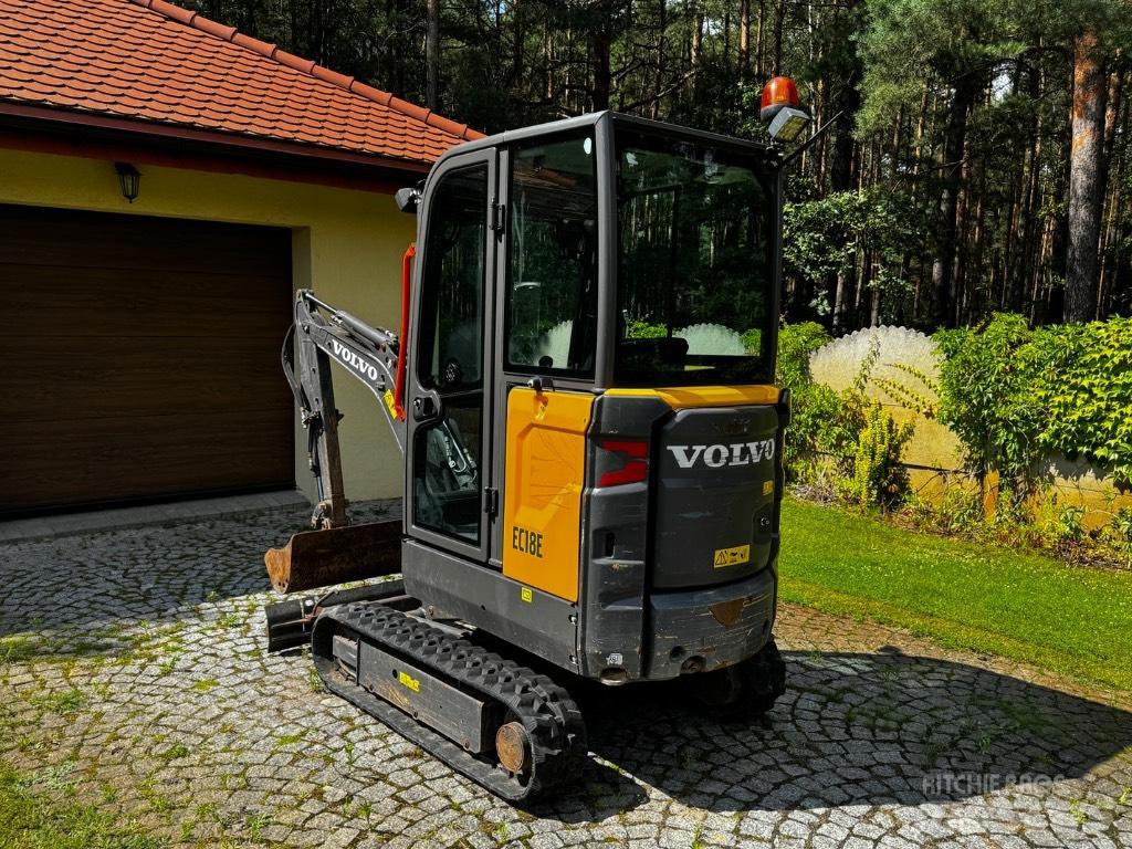 Volvo EC18E Mini Excavators <7t (Mini Diggers)
