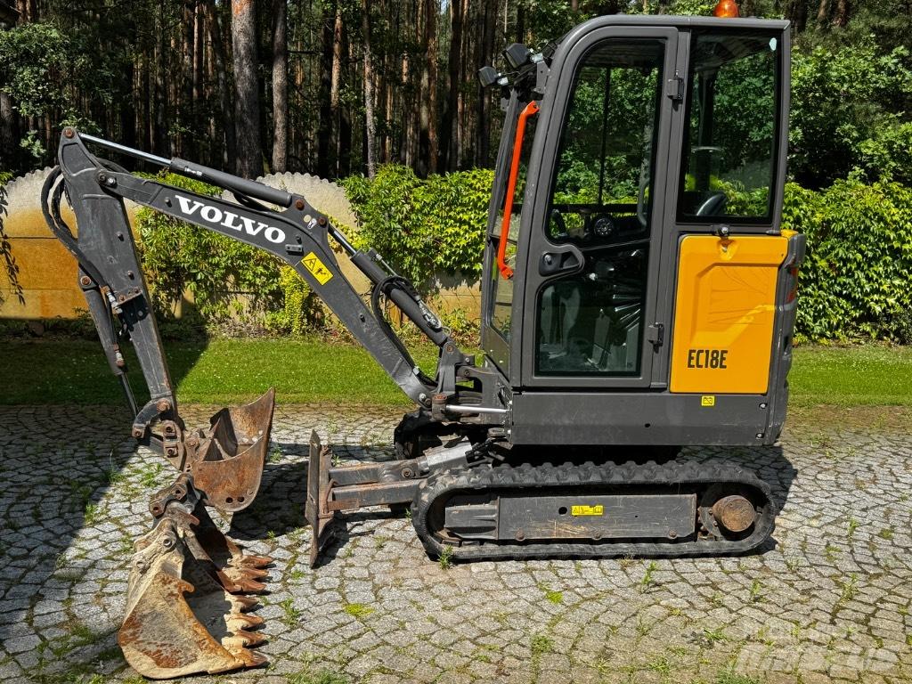 Volvo EC18E Mini Excavators <7t (Mini Diggers)