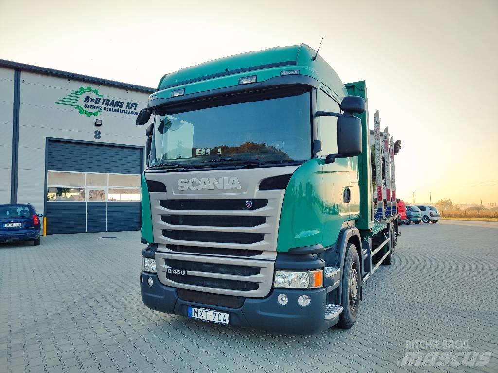 Scania G 450 Log trucks