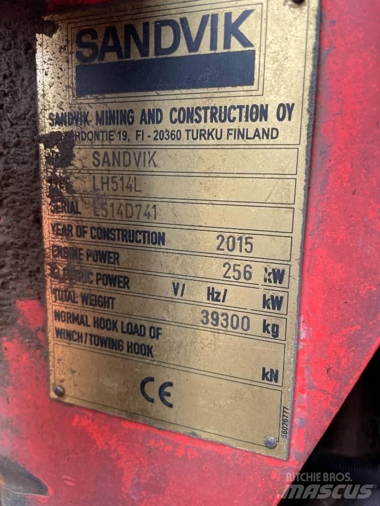 Sandvik LH 514 Mining Loaders