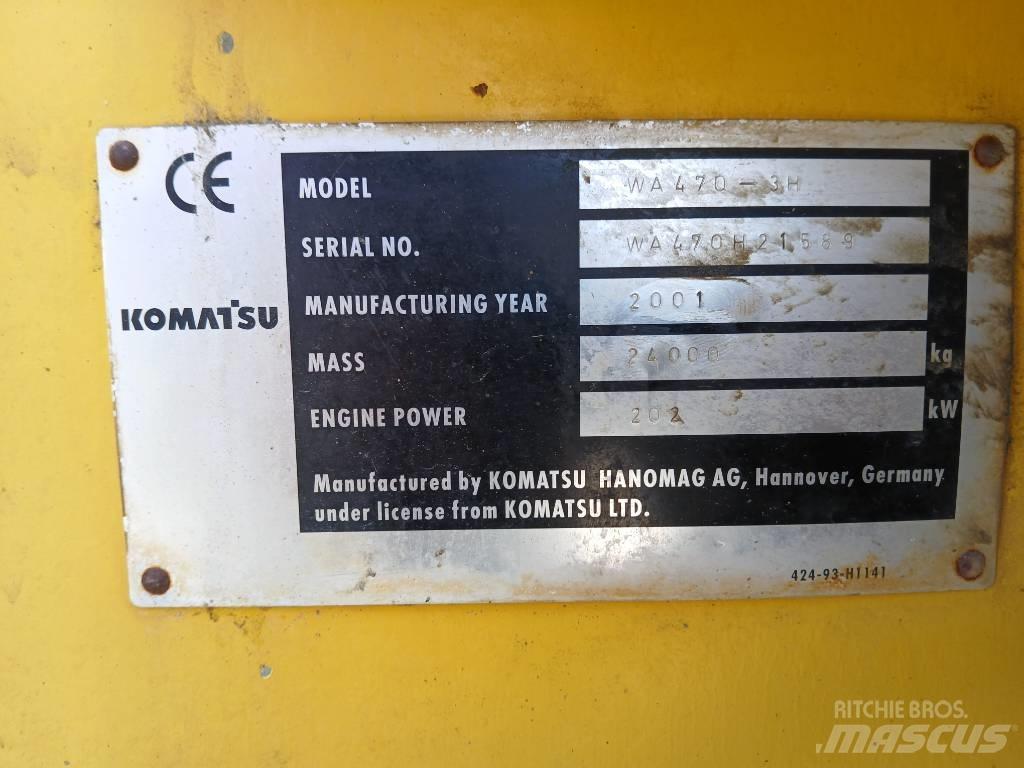 Komatsu WA 470-3H Wheel Loaders