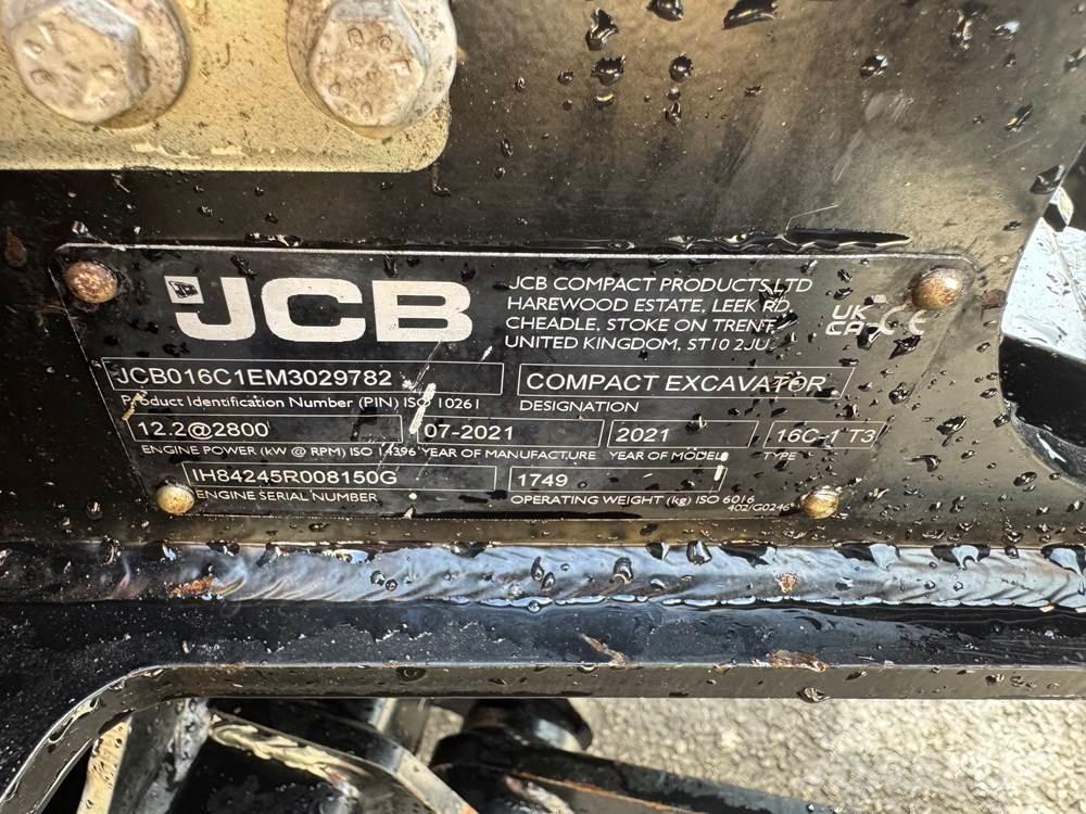 JCB 16C-1 Mini Excavators <7t (Mini Diggers)