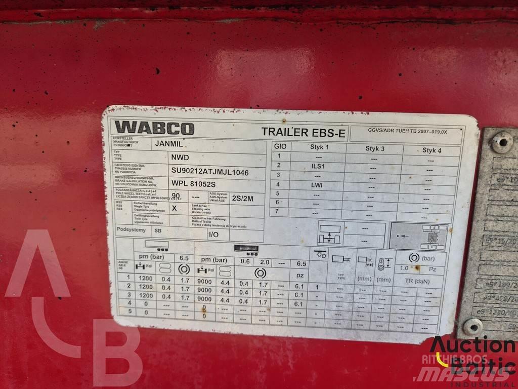 Janmil NWD Curtainsider semi-trailers