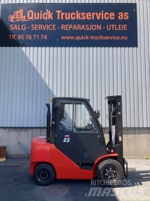EP CPCD25N XH7B Diesel Forklifts