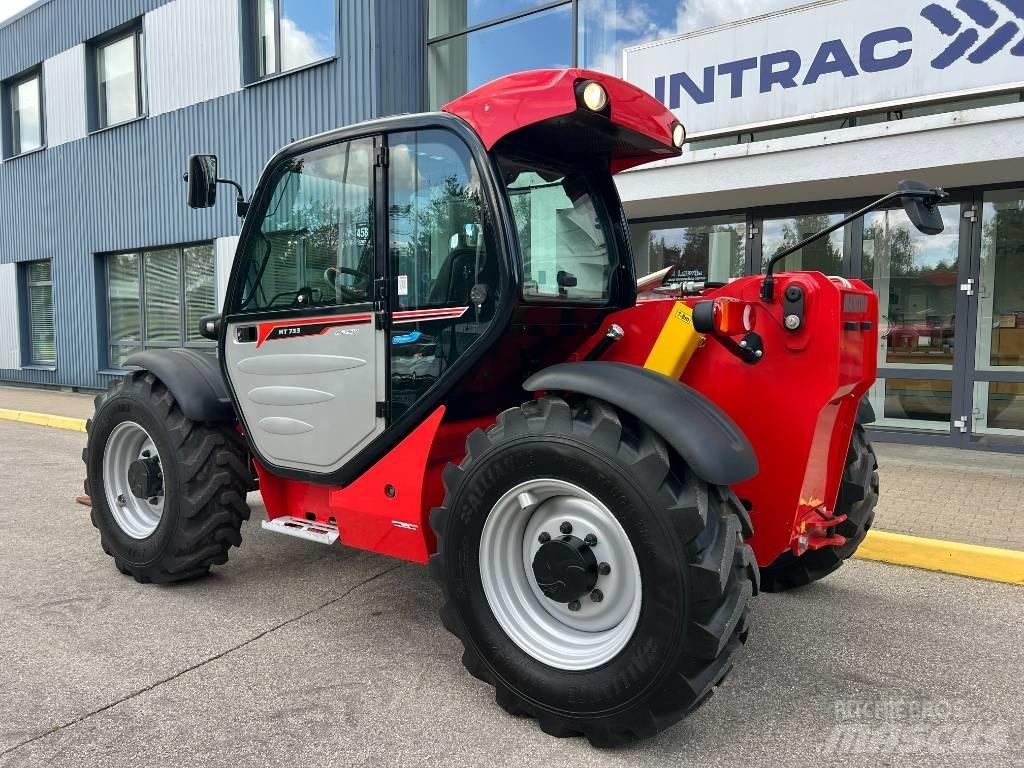 Manitou MT 733 Easy Telescopic wheel loaders