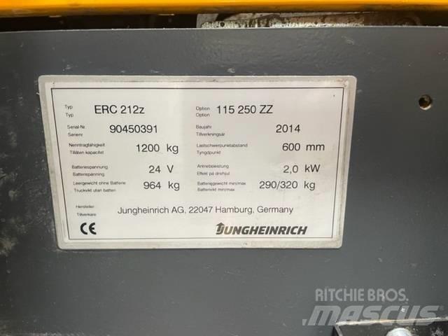Jungheinrich ERC 212 Pedestrian stacker
