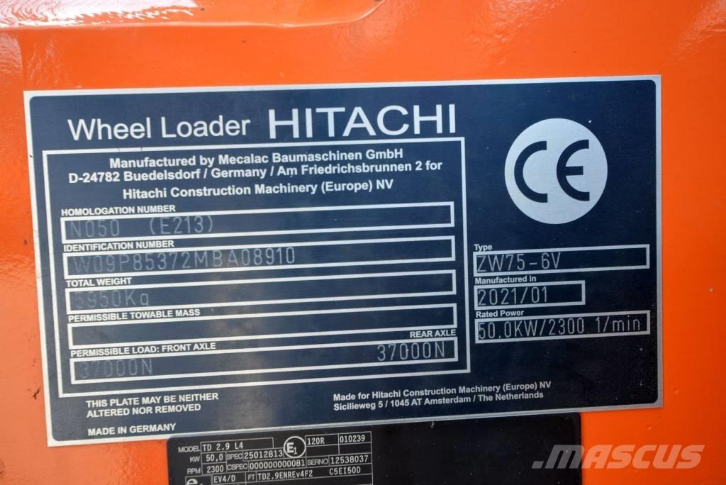 Hitachi ZW 75-6 Wheel Loaders