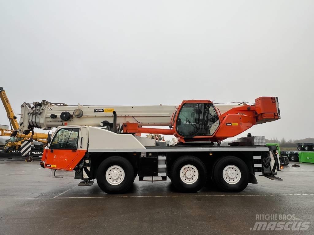 Terex AC 55 Mobile and all terrain cranes