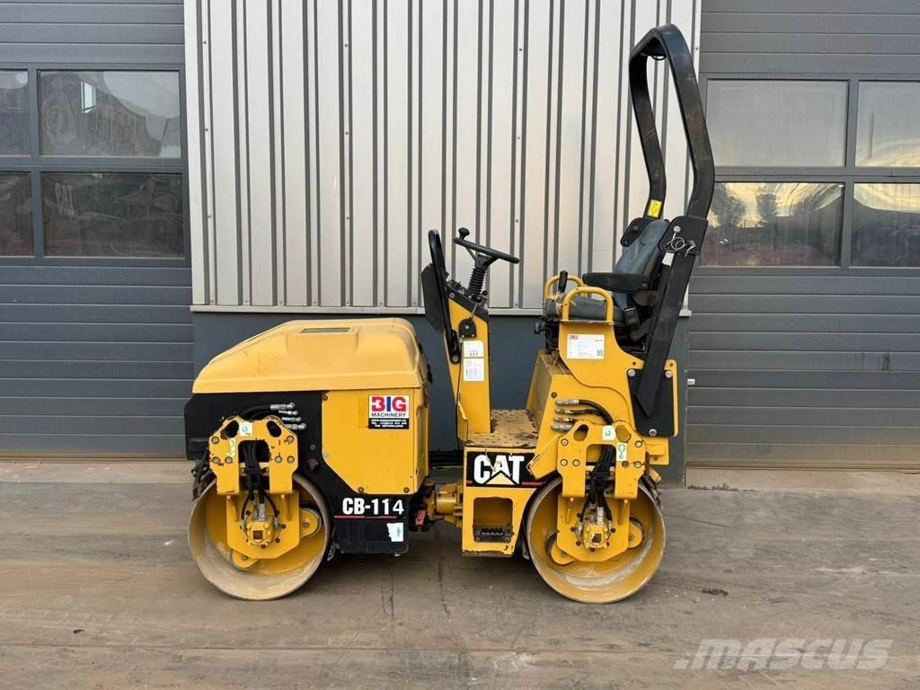 CAT CB114 Twin drum rollers
