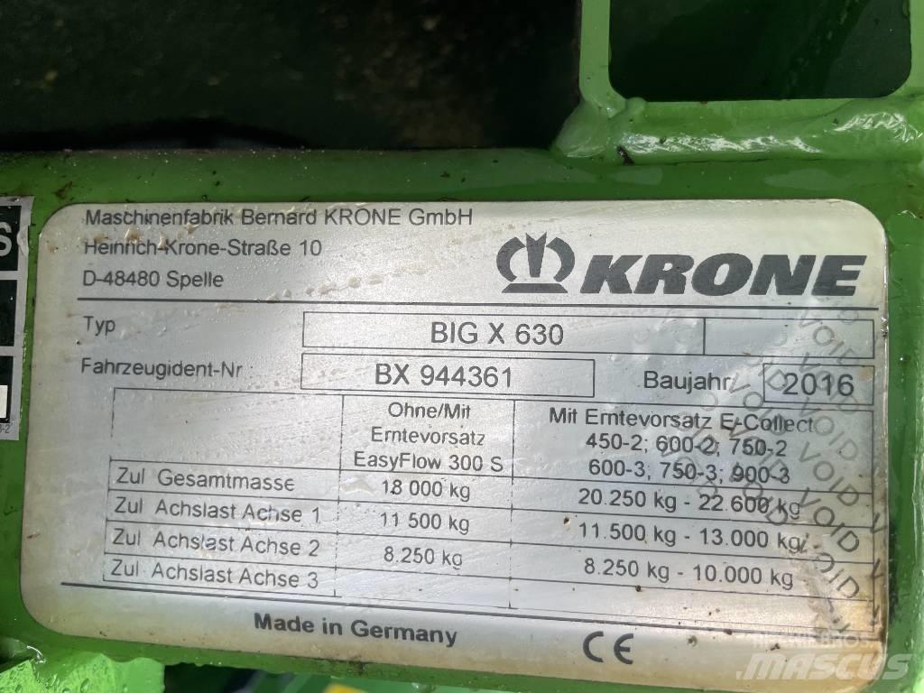 Krone Big X 630 Foragers