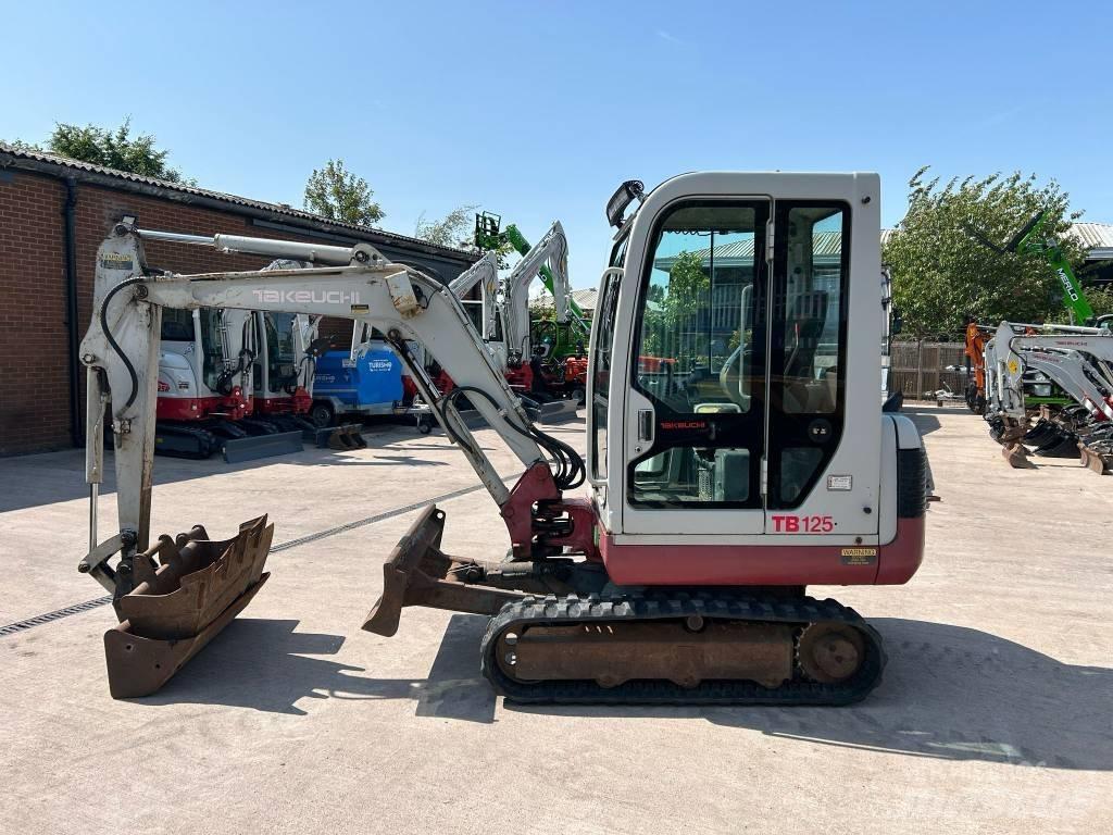 Takeuchi TB 125 Mini Excavators <7t (Mini Diggers)