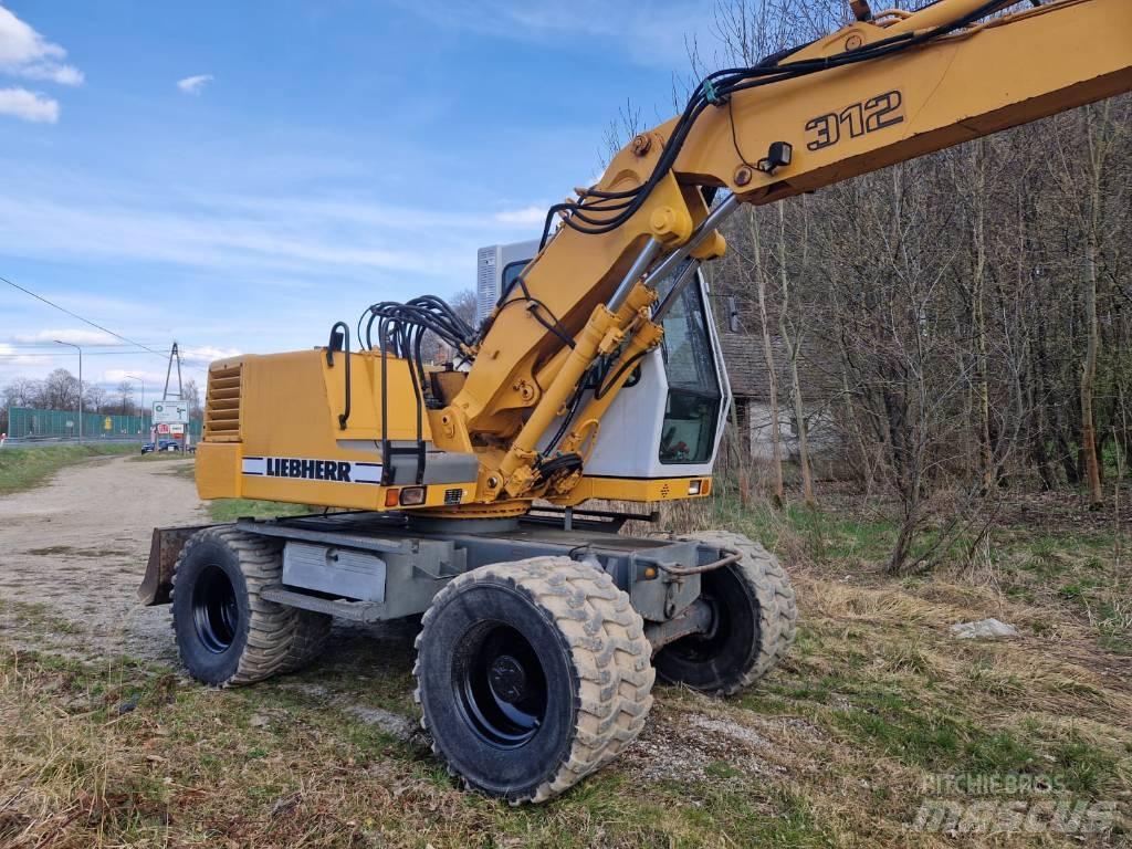 Liebherr 312 A Wheeled Excavators