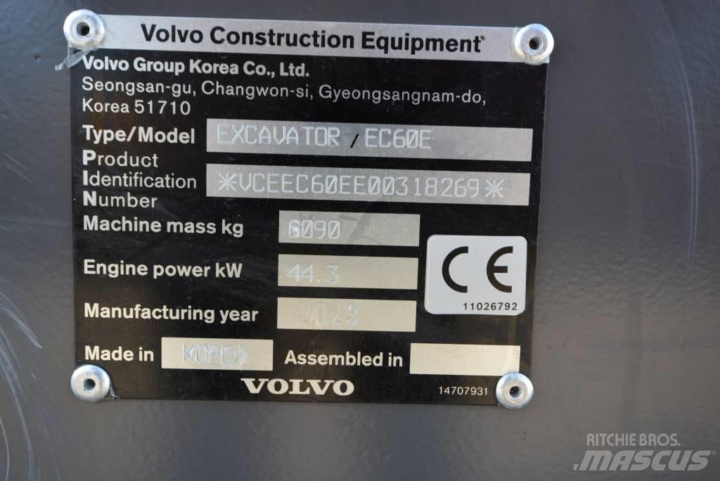 Volvo EC 60 E Mini Excavators <7t (Mini Diggers)
