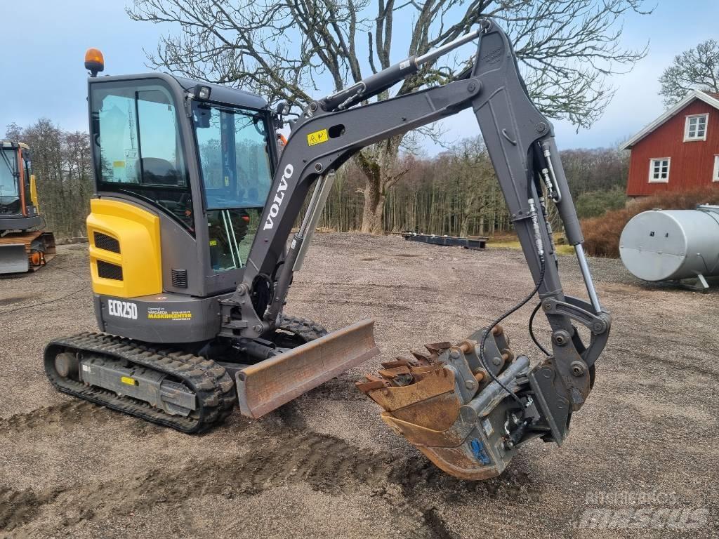 Volvo ECR25 D Mini Excavators <7t (Mini Diggers)