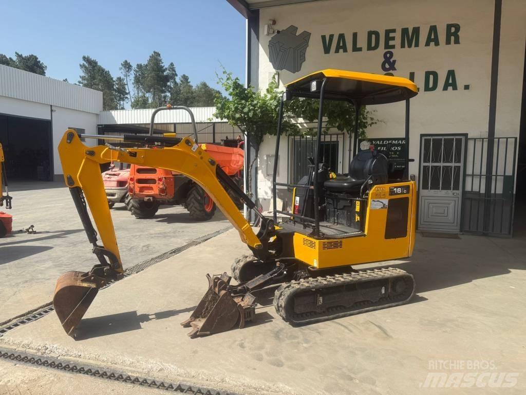 JCB 16 C-1, 740h Mini Excavators <7t (Mini Diggers)