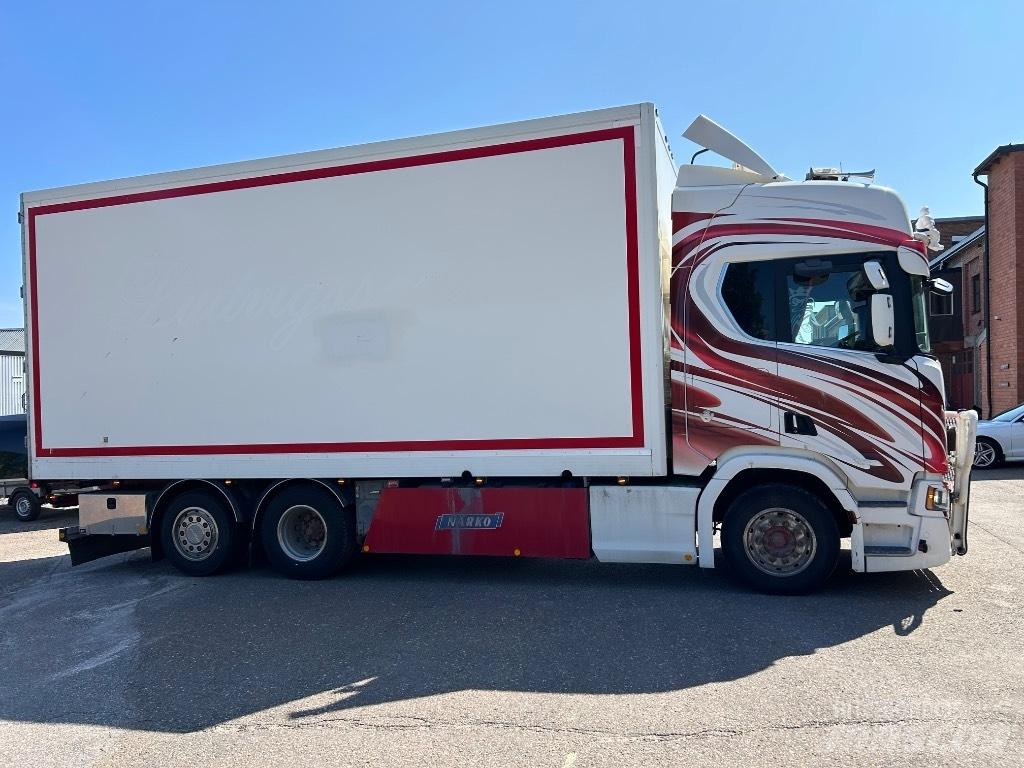 Scania R 650 6x2 Box trucks