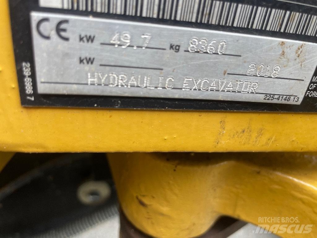 CAT 308 E 2 CR Mini excavators  7t - 12t