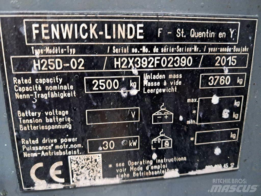 Linde H25D-02 Diesel Forklifts