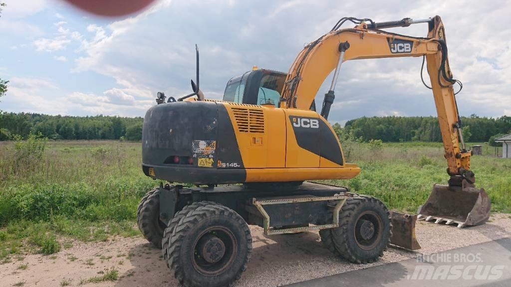 JCB JS 145 W Wheeled Excavators