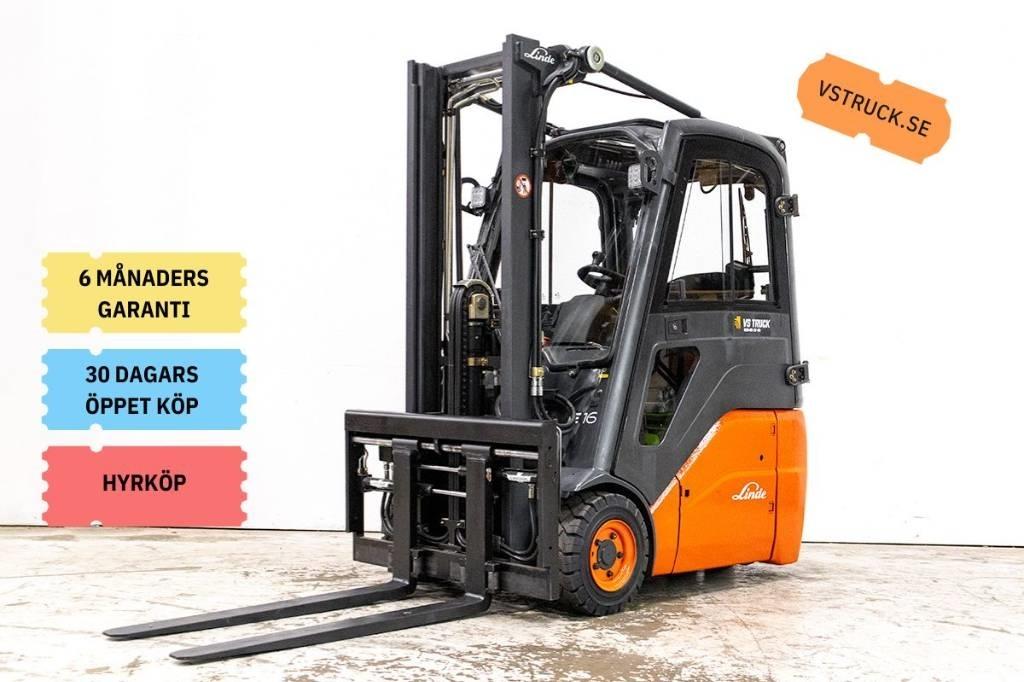 Linde E 16 Electric Forklifts
