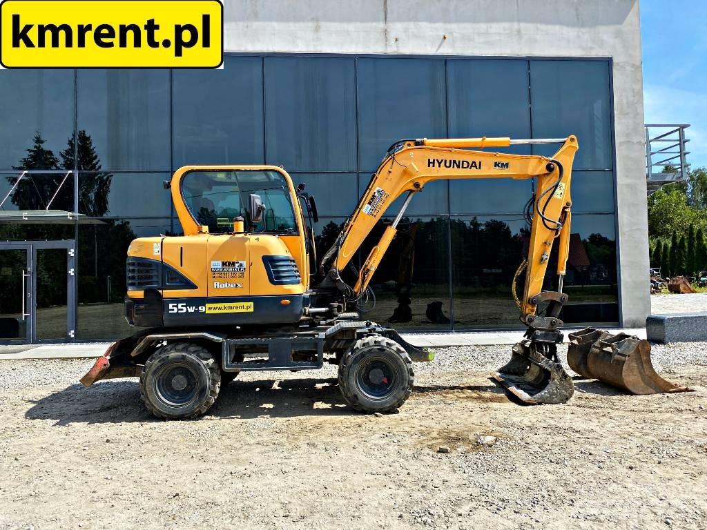 Hyundai Robex 55-9 A Wheeled Excavators